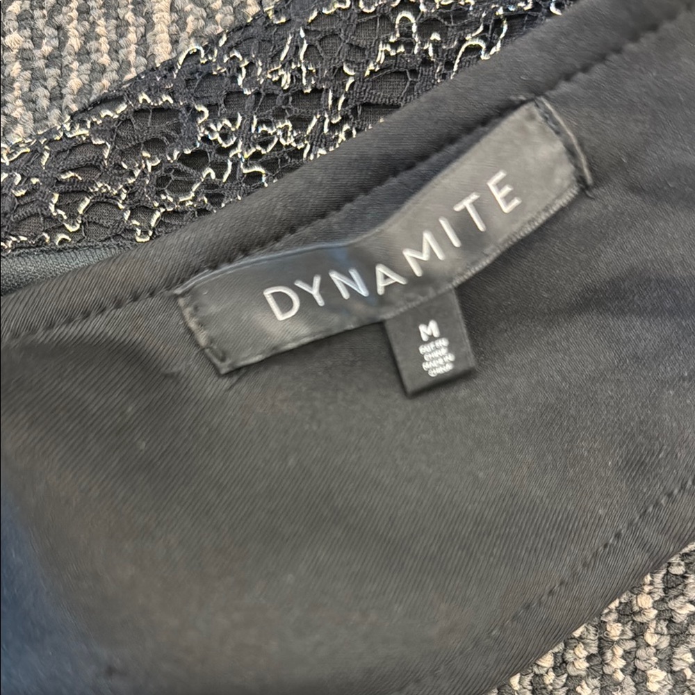 Dynamite Elegant Black Lace Dress Size M BNWOT 2/$40 FINAL WEEK FOR THIS ITEM